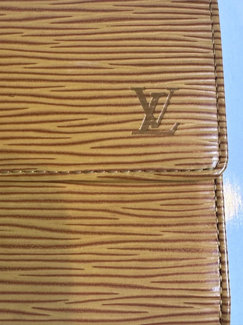Louis Vuitton Epi Yellow Wallet